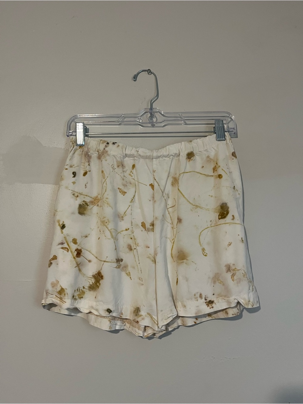 Hand printed floral tank set